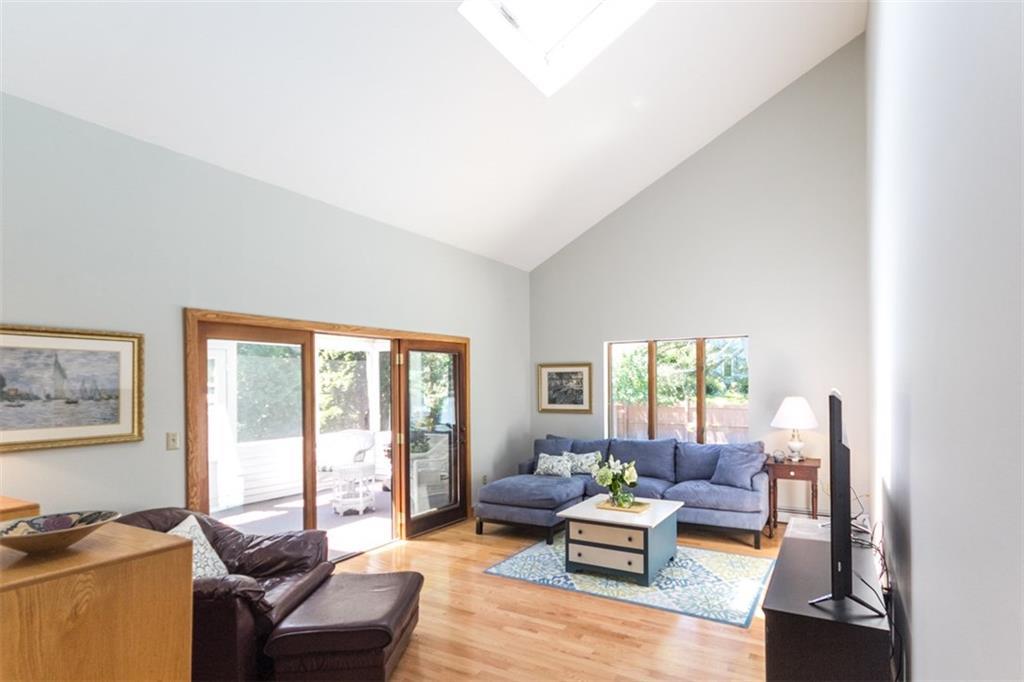 15 Whaleboat Road Portland, ME 04103 - Photo 13 of 30 Living Room with Vaulted Ceiling and...