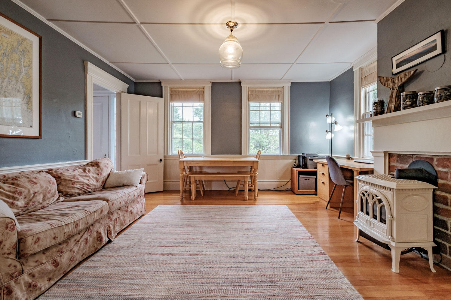 1510 Harpswell Neck Road Harpswell, ME 04079 - Photo 13 of 48 Front room w/gas stove