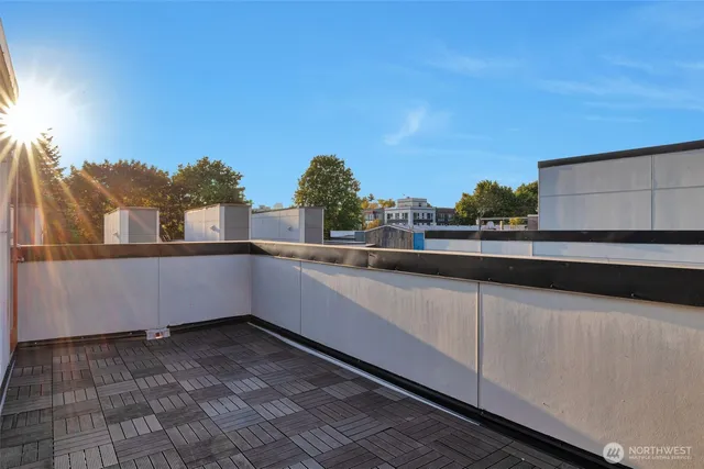 a view of a terrace view