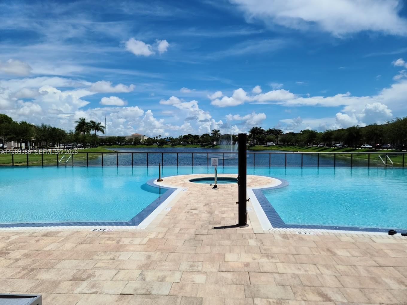 16735 Southwest 95th Street, Unit STUDIO Miami, FL 33196 - Photo 7 of 9 a view of a lake