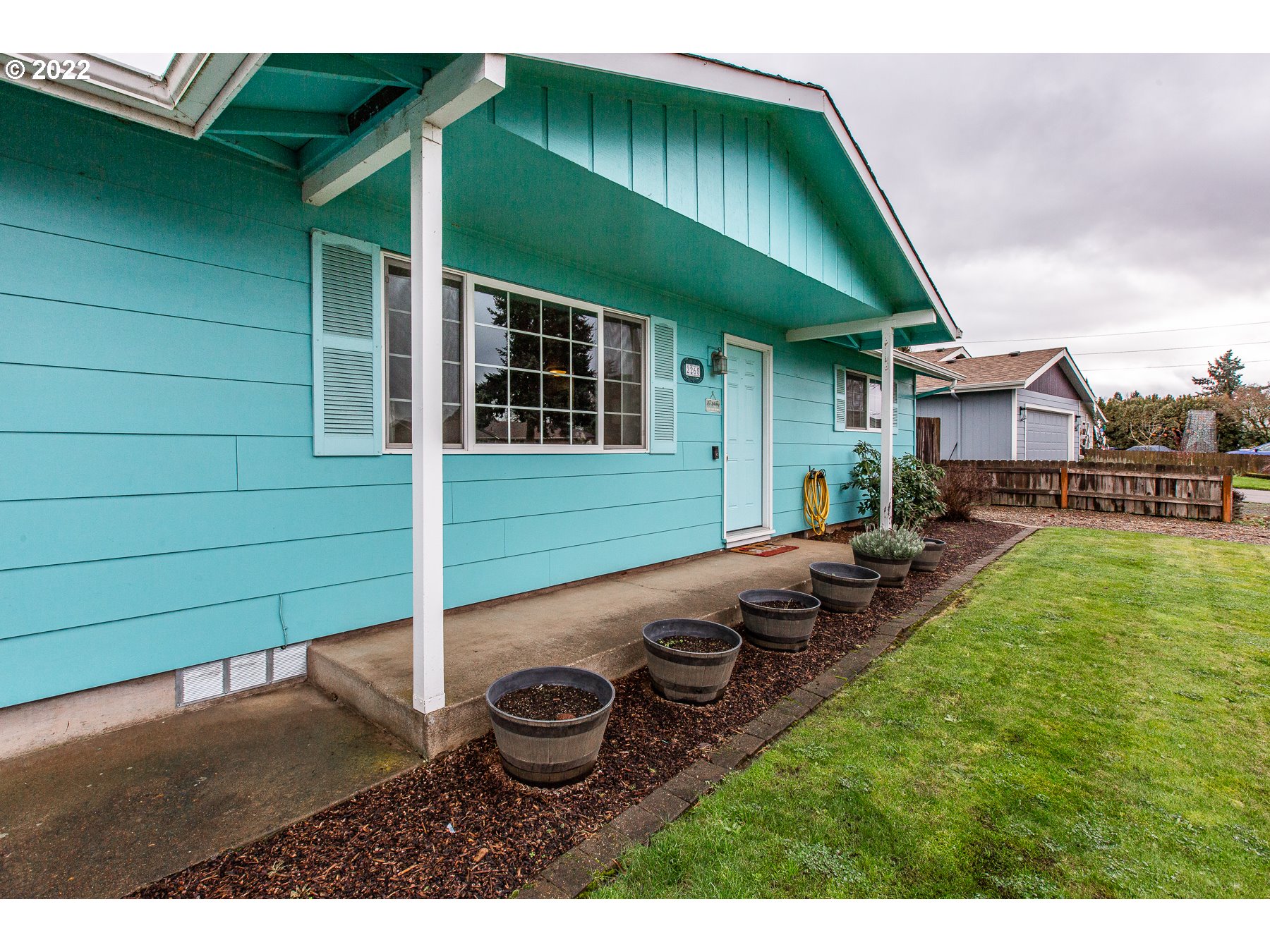 2265 10th Street Springfield, OR 97477 - Photo 23 of 23 a view of a back yard of the house