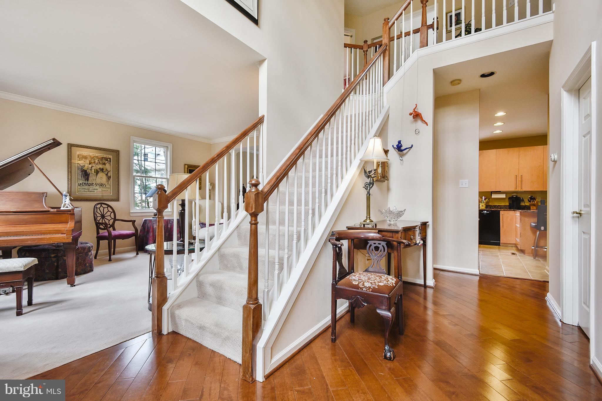 5607 South Bend Road Baltimore, MD 21209 - Photo 2 of 30 a view of entryway and hall with wooden floor