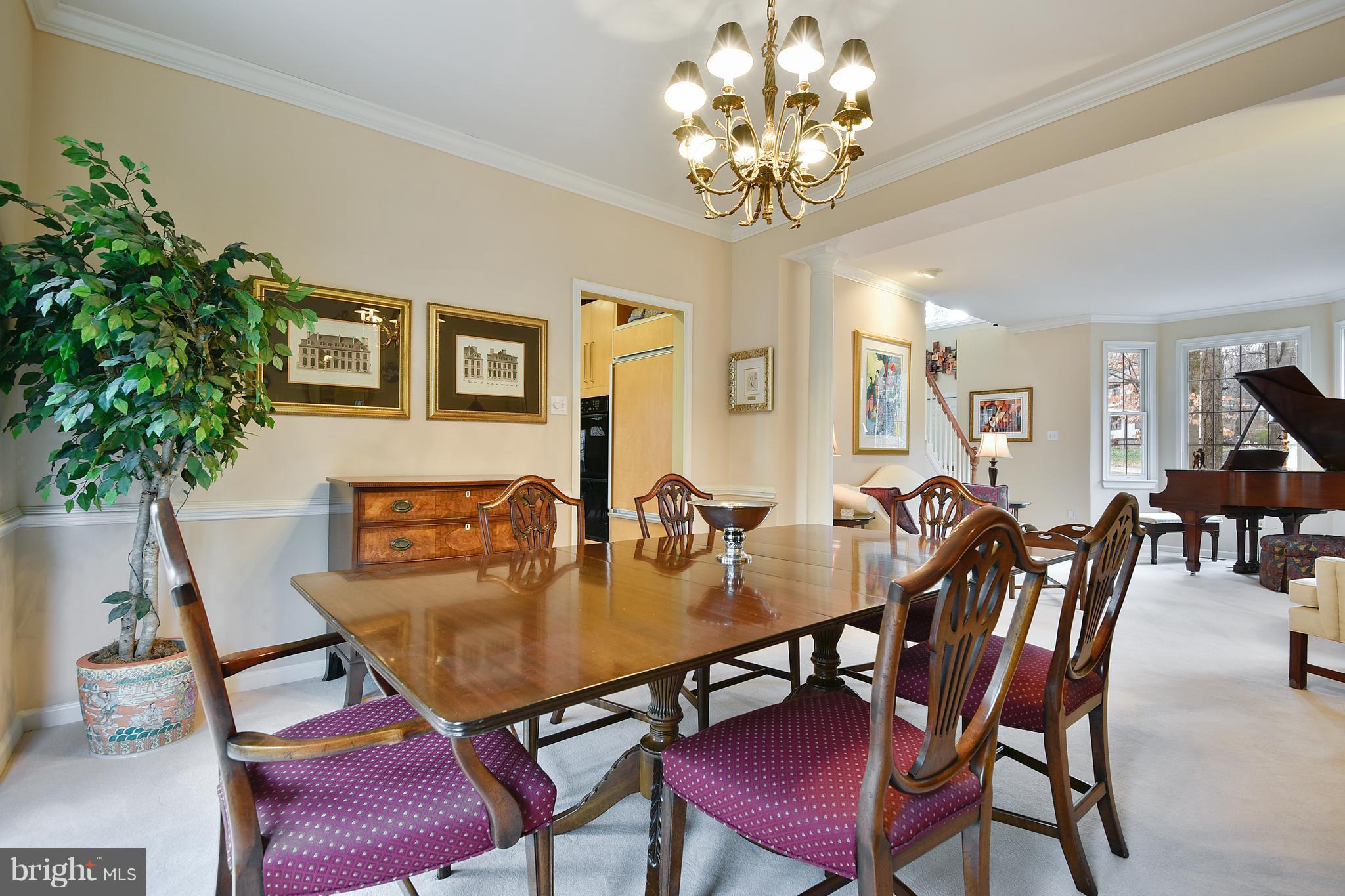 5607 South Bend Road Baltimore, MD 21209 - Photo 11 of 30 a view of a dining room with furniture