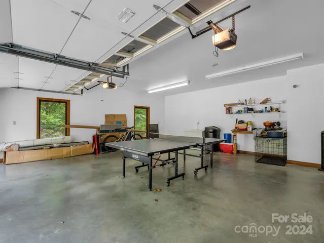 a view of a balcony with an outdoor space