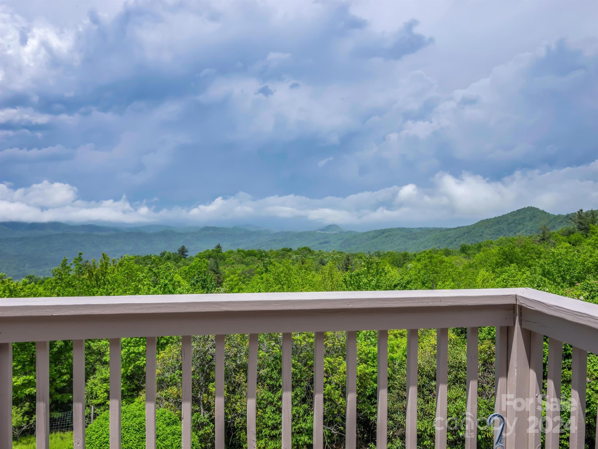 428 Devils Hole Road, Unit 14 Rosman, NC 28772 - Photo 40 of 47 a view of a balcony with an outdoor space