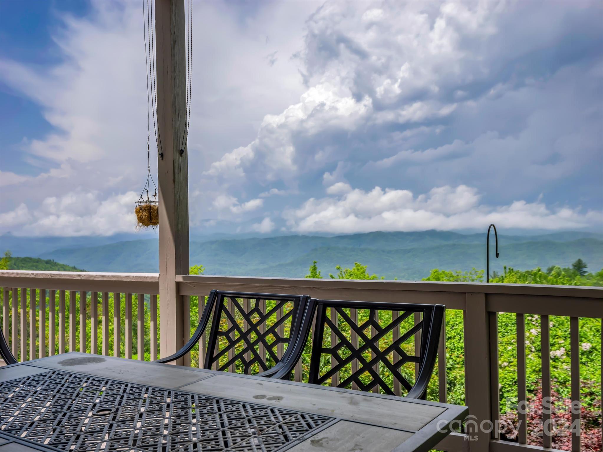 428 Devils Hole Road, Unit 14 Rosman, NC 28772 - Photo 42 of 47 a street view from a balcony