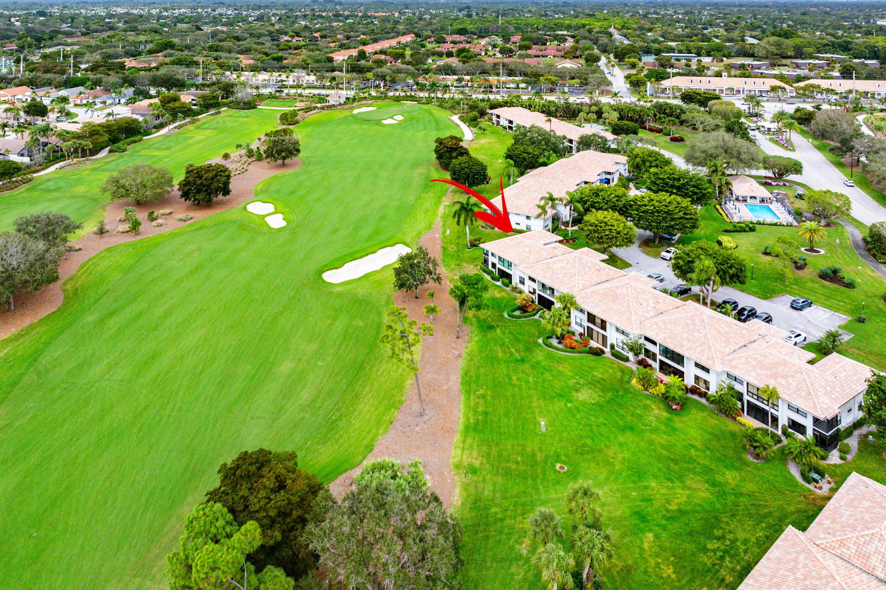 10171 Quail Covey Road, Unit HIBISCUS N Boynton Beach, FL 33436 - Photo 34 of 50 Aerial view