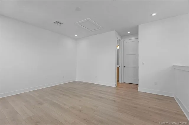 wooden floor in an empty room