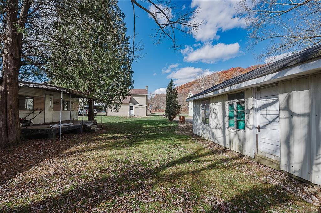 349 Adams Street Clymer, PA 15728 - Photo 20 of 33 one car garage situated at back of property