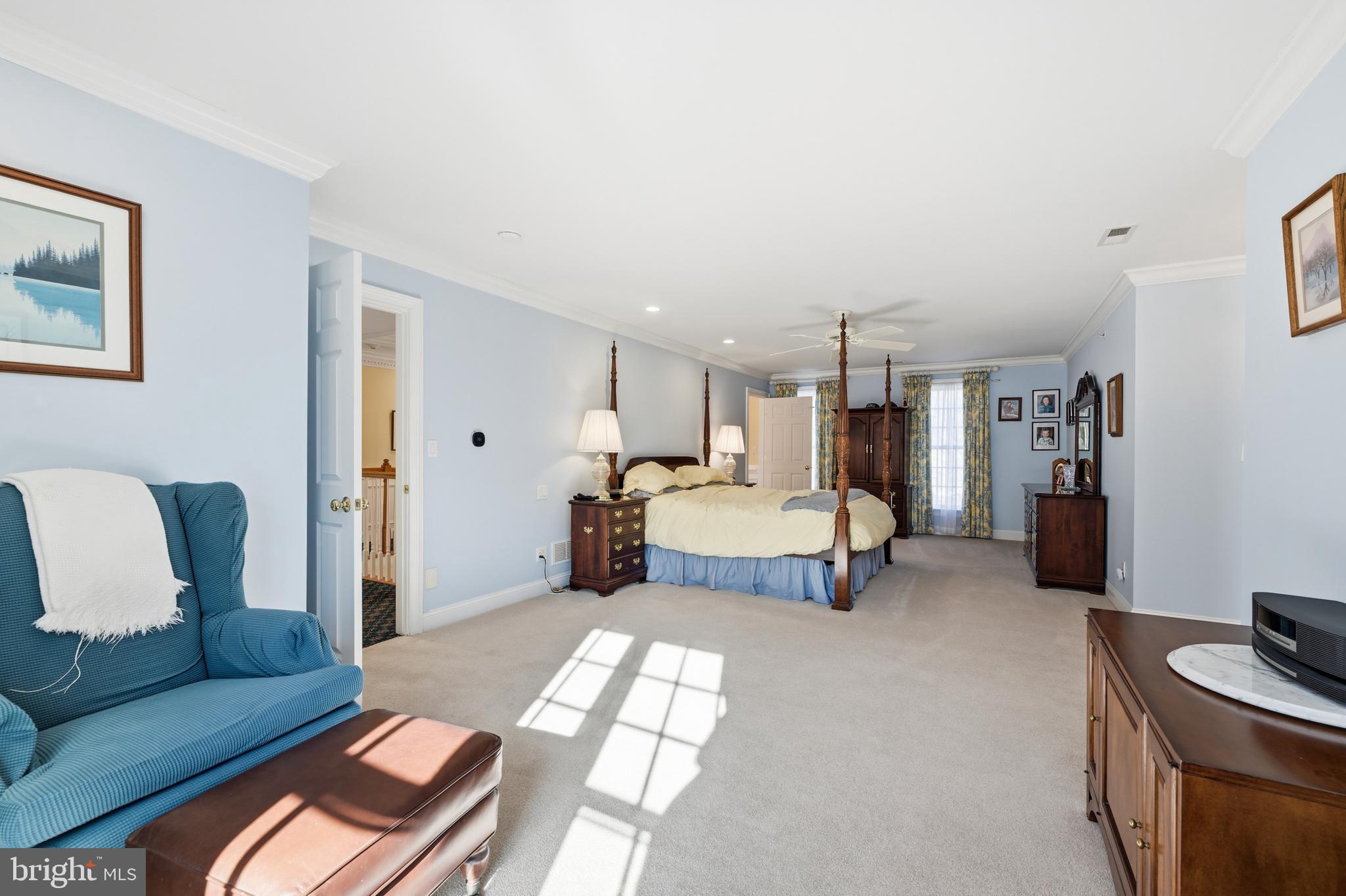 171 Firecreek Road Newtown, PA 18940 - Photo 33 of 54 a bedroom with furniture and a couch