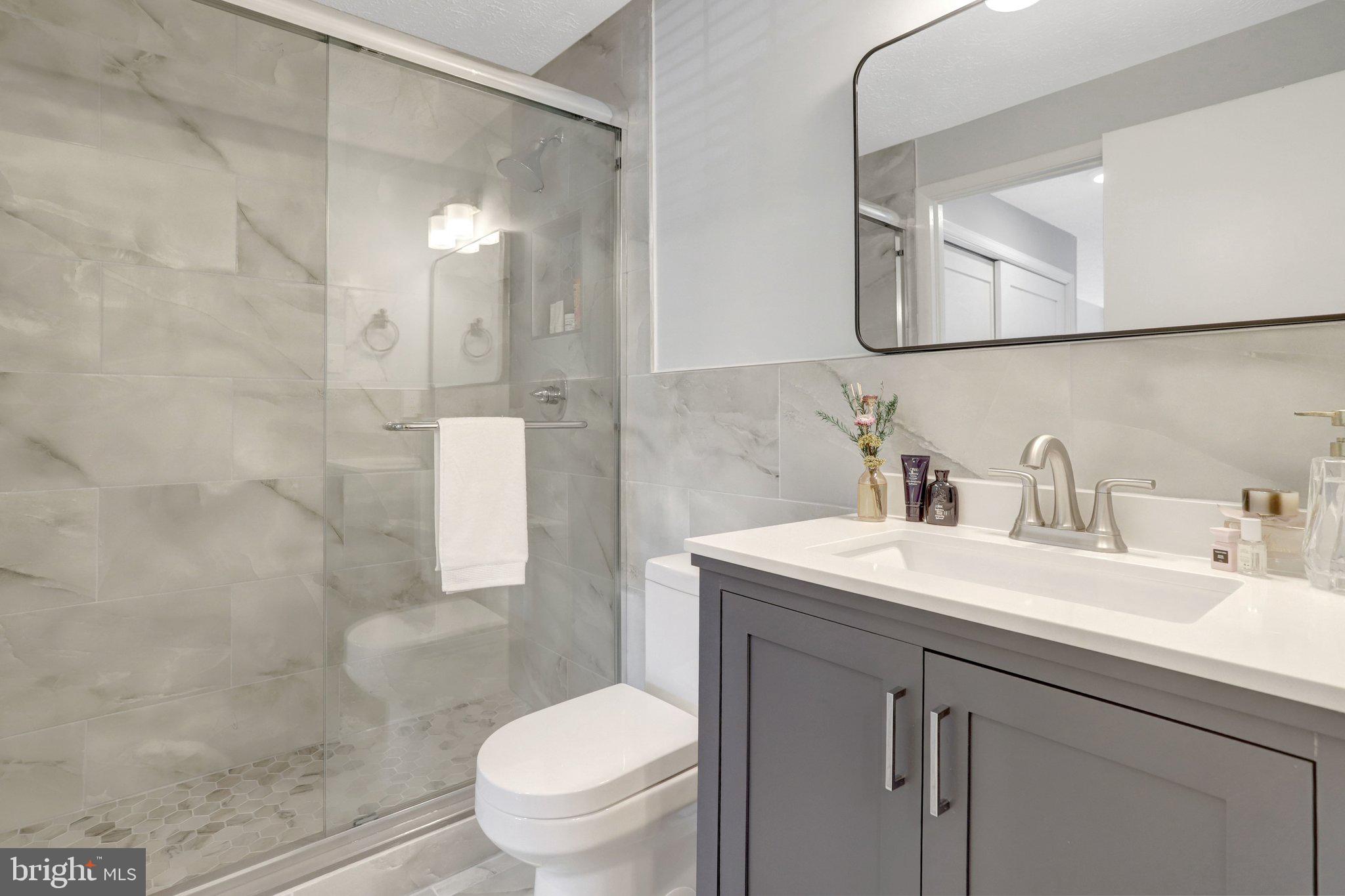 8414 Cedar Falls Court Springfield, VA 22153 - Photo 13 of 26 Remodeled Bathroom