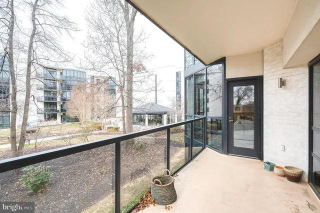 a view of room with windows