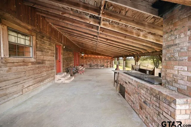 a view of a wooden floor