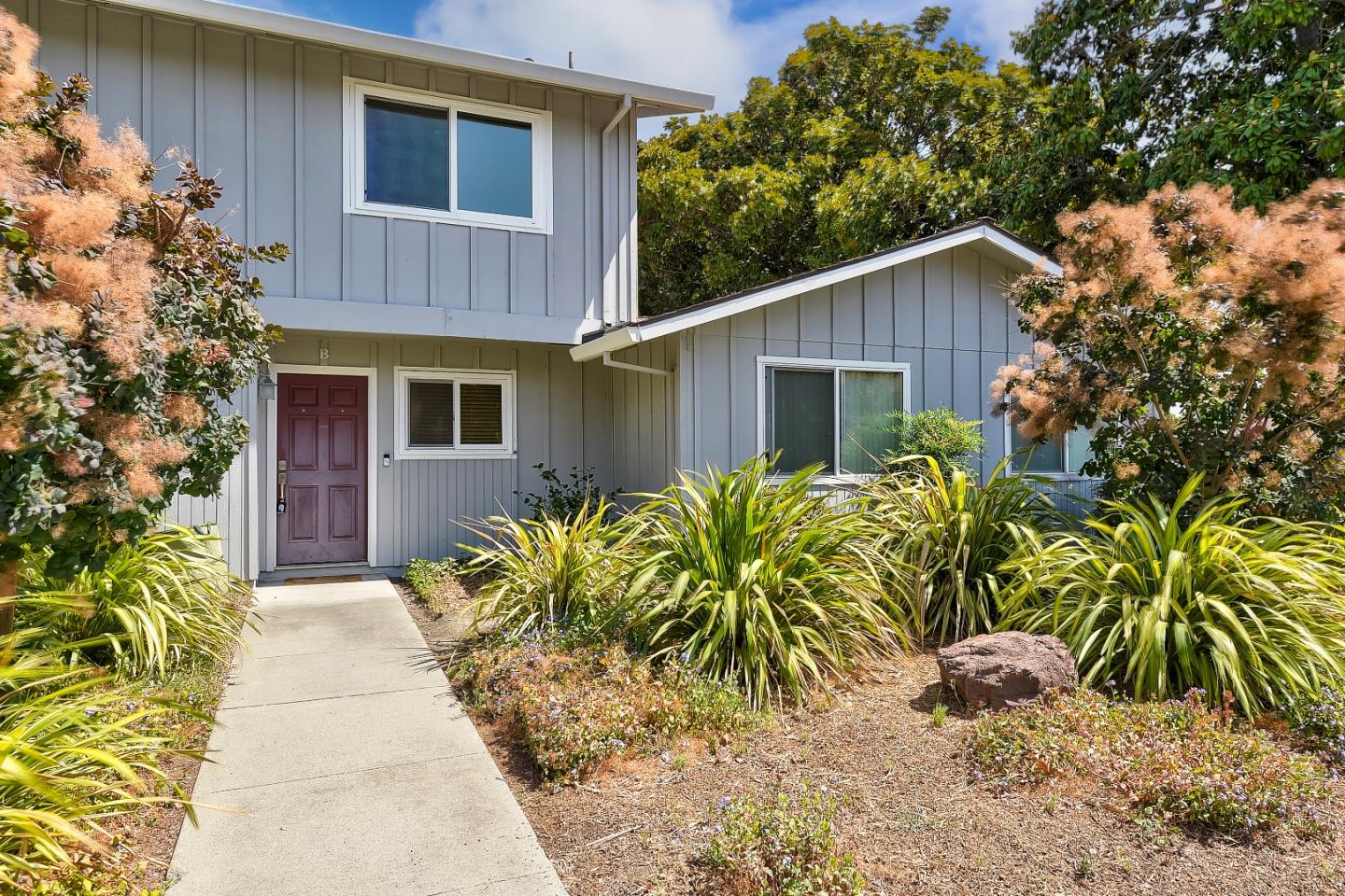 1101 Reed Avenue, Unit B Sunnyvale, CA 94086 - Photo 1 of 19 front view of a house with a yard