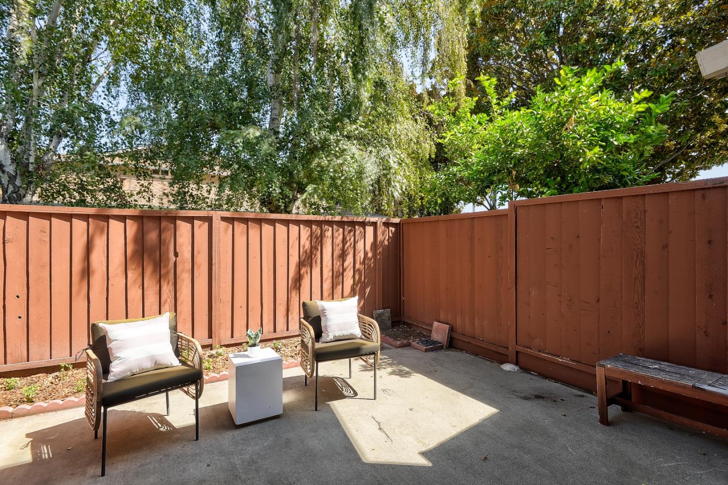 1101 Reed Avenue, Unit B Sunnyvale, CA 94086 - Photo 18 of 19 an outdoor view with patio