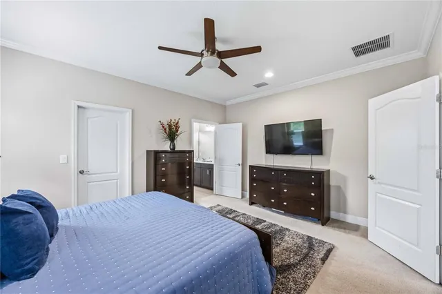 a bathroom with a bathtub and toilet