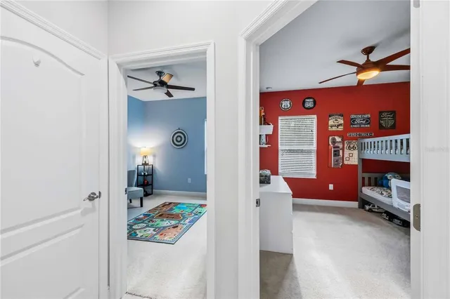 a view of an house with backyard space and garden