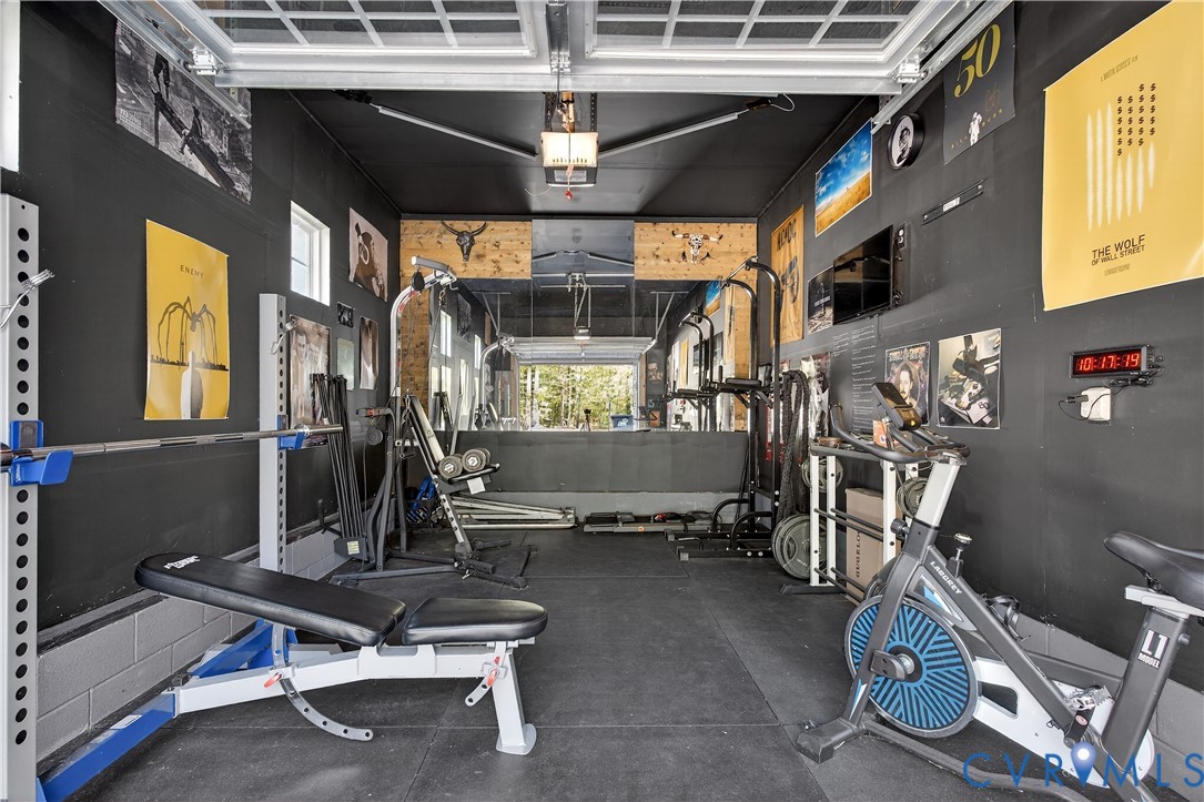 1618 Almer Lane Chester, VA 23836 - Photo 49 of 59 a room with gym equipment
