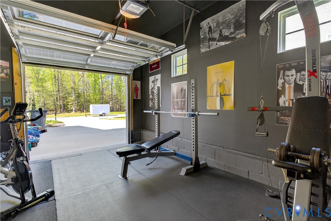 1618 Almer Lane Chester, VA 23836 - Photo 50 of 59 a view of a room with gym equipment