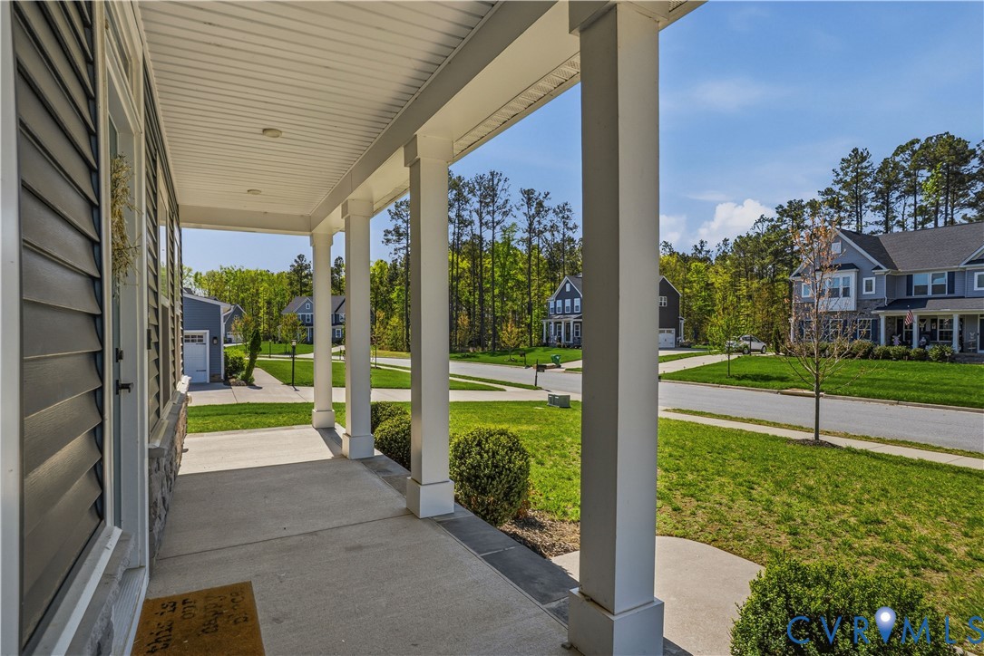 1618 Almer Lane Chester, VA 23836 - Photo 5 of 59 a view of a porch with a backyard