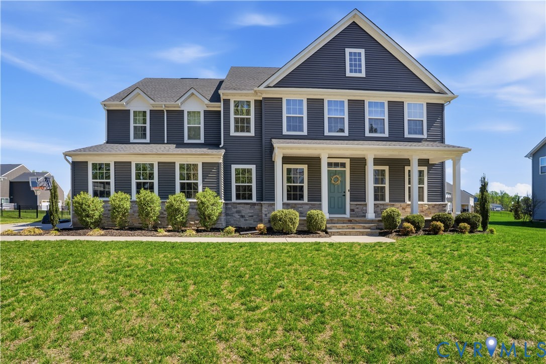 1618 Almer Lane Chester, VA 23836 - Photo 59 of 59 a front view of a house with a yard