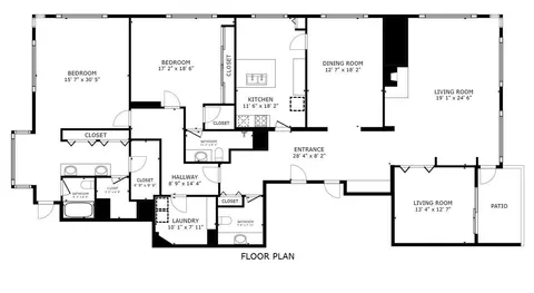 a picture of a bench in center