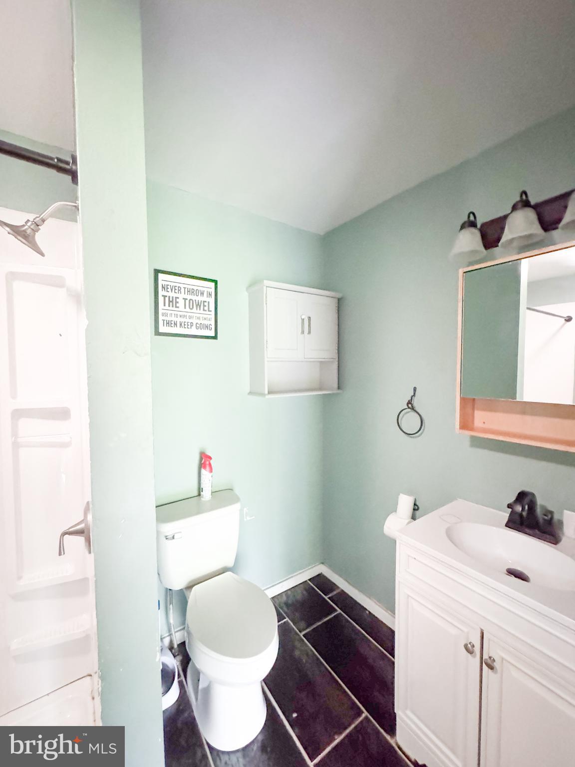 3709 Highway 522 Lewistown, PA 17044 - Photo 17 of 28 a bathroom with a toilet sink vanity and mirror