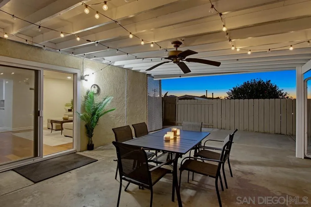11038 Larkridge Street Santee, CA 92071 - Photo 30 of 44 a view of a table and chairs in patio