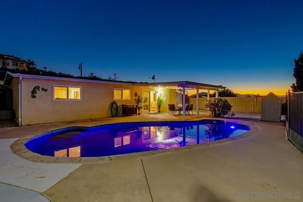 11038 Larkridge Street Santee, CA 92071 - Photo 32 of 44 a view of swimming pool with outdoor seating