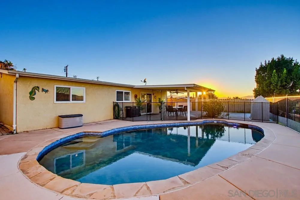 11038 Larkridge Street Santee, CA 92071 - Photo 38 of 44 a view of swimming pool with seating space