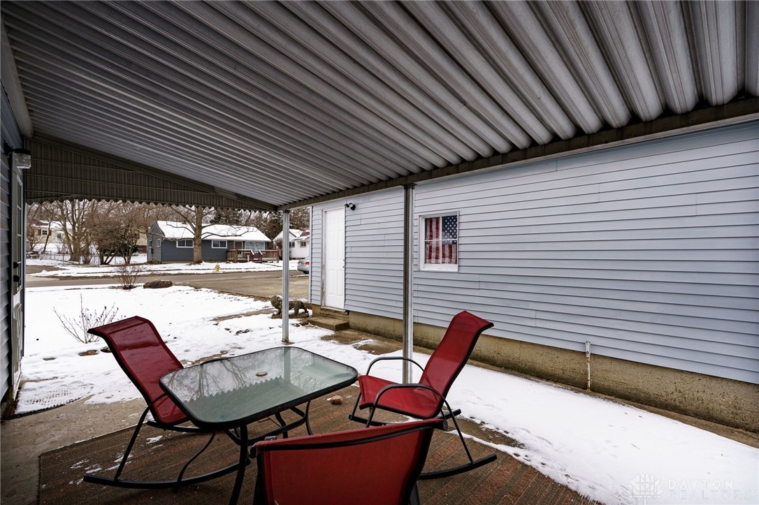 1817 Willamet Road Dayton, OH 45429 - Photo 29 of 37 This enjoyable back patio is only a few steps to the oversized 2+ car garage.