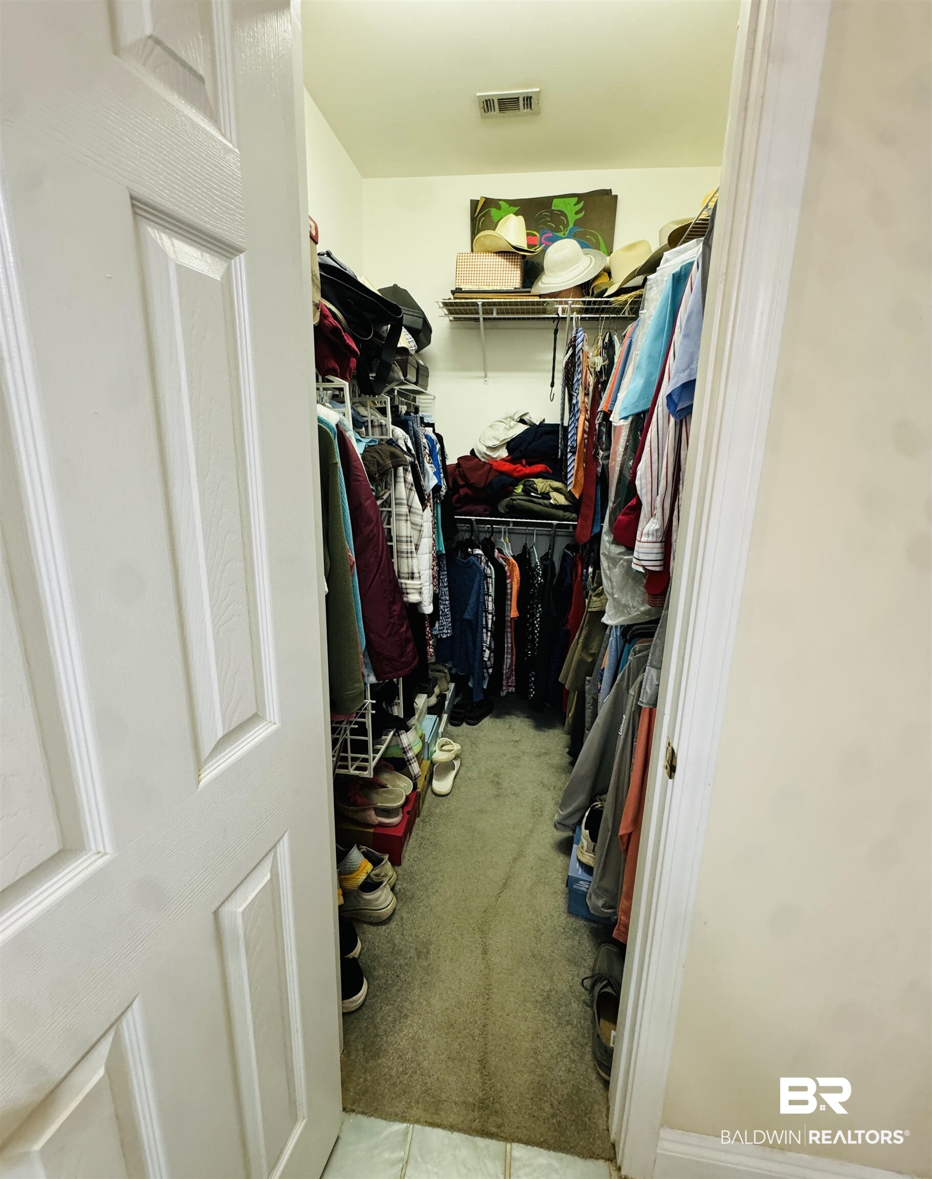 13795 White Road Silverhill, AL 36576 - Photo 46 of 99 Walk in closet with light carpet