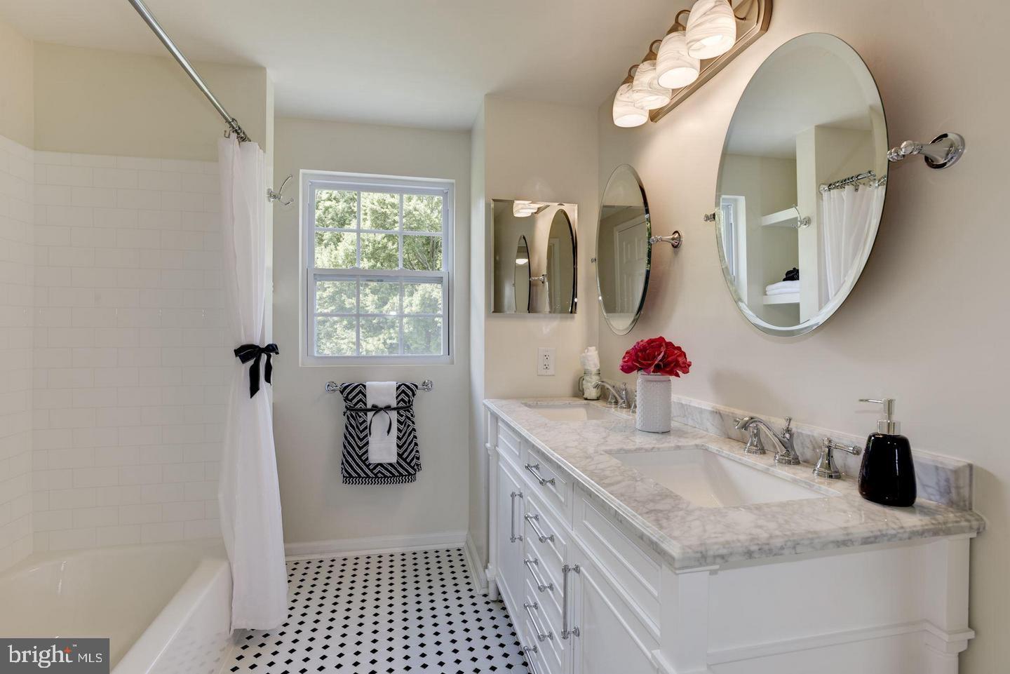 2440 Millers Mill Road Glenwood, MD 21738 - Photo 21 of 25 a bathroom with a granite countertop sink mirror and vanity