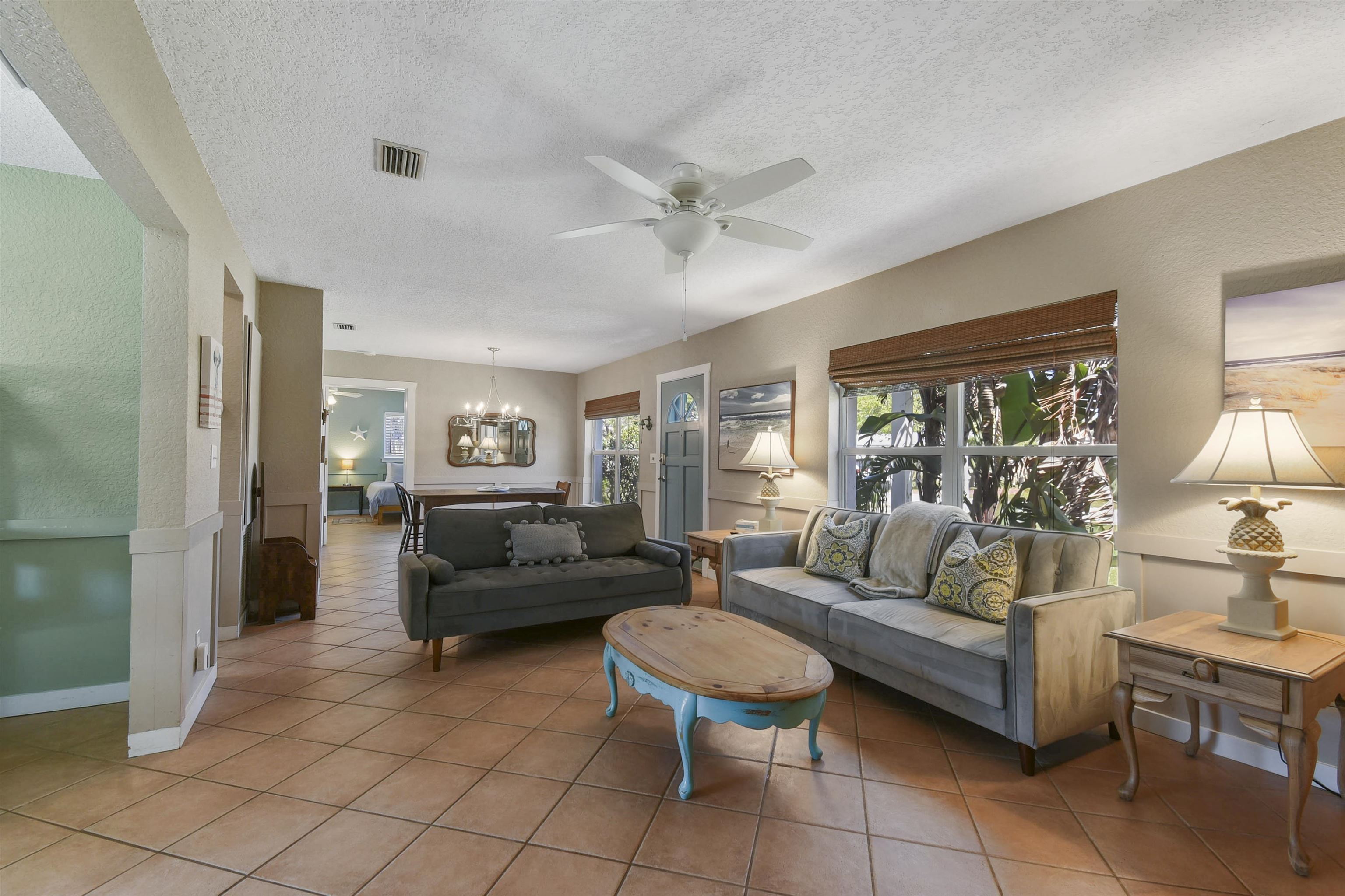 5479 2nd Street St. Augustine, FL 32080 - Photo 5 of 31 a living room with furniture and a large window