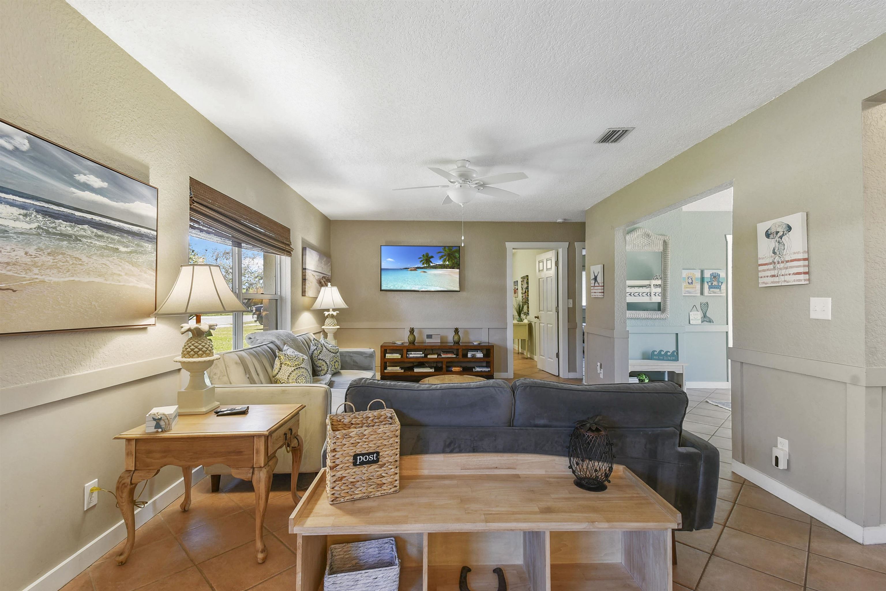 5479 2nd Street St. Augustine, FL 32080 - Photo 7 of 31 a view of a dining room with furniture window and wooden floor