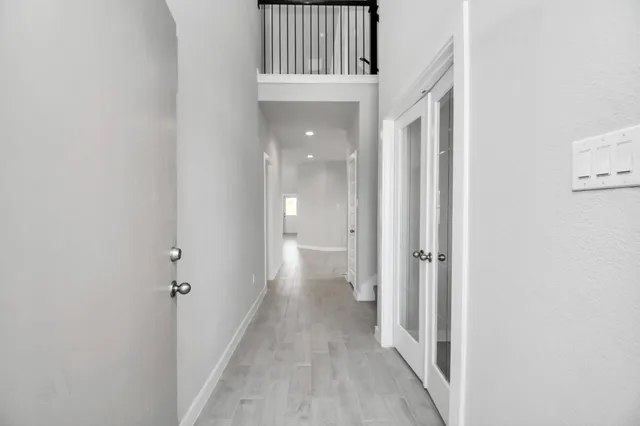 a view of a kitchen with a sink