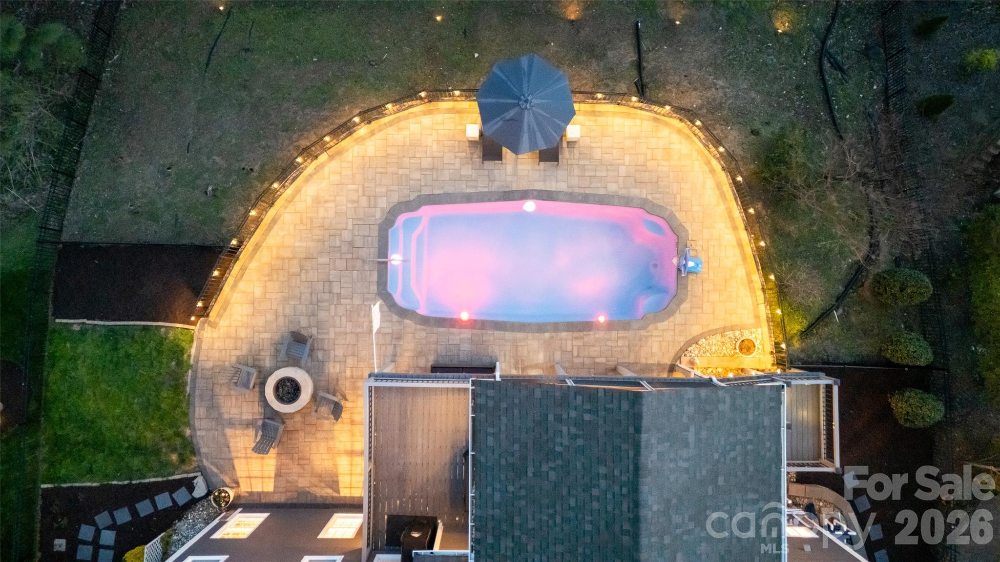 907 Derick's Crossing Fort Mill, SC 29708 - Photo 38 of 47 a view of a swimming pool with a backyard