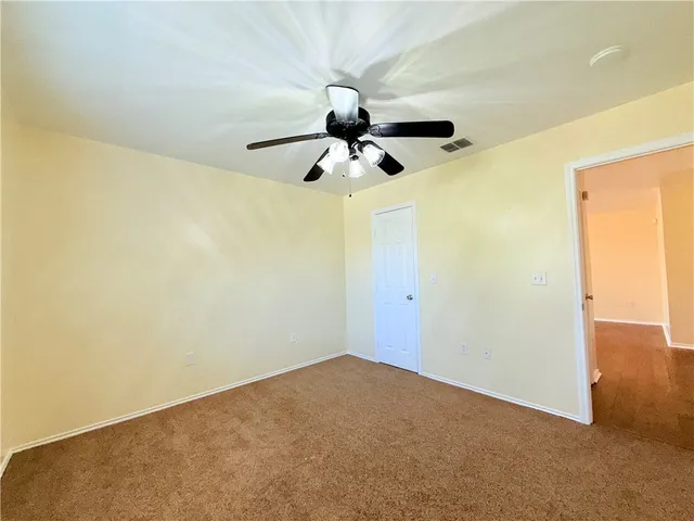 a window in an empty room