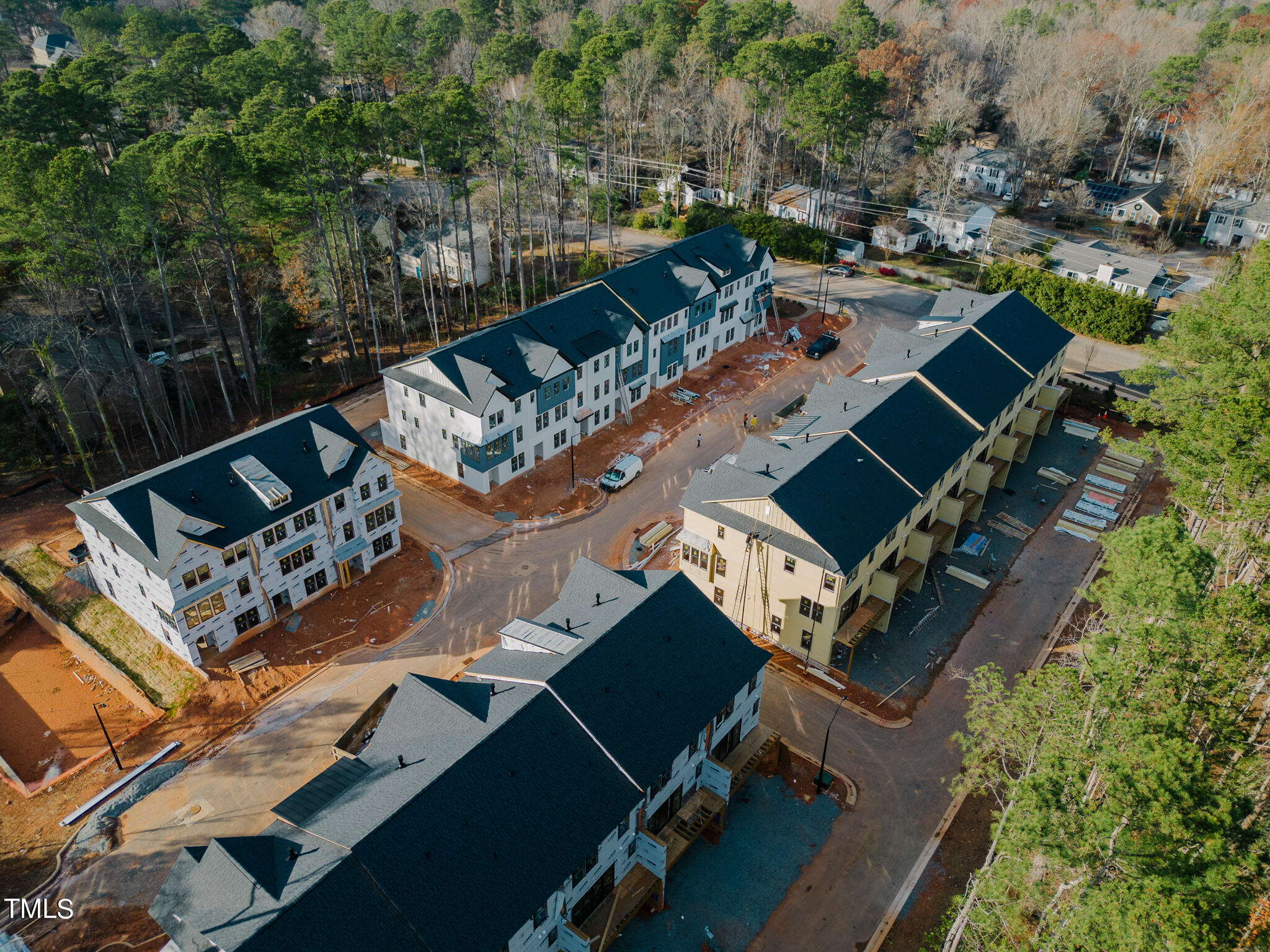 6403 Tanner Oak Lane Raleigh, NC 27613 - Photo 3 of 35 an aerial view of a house
