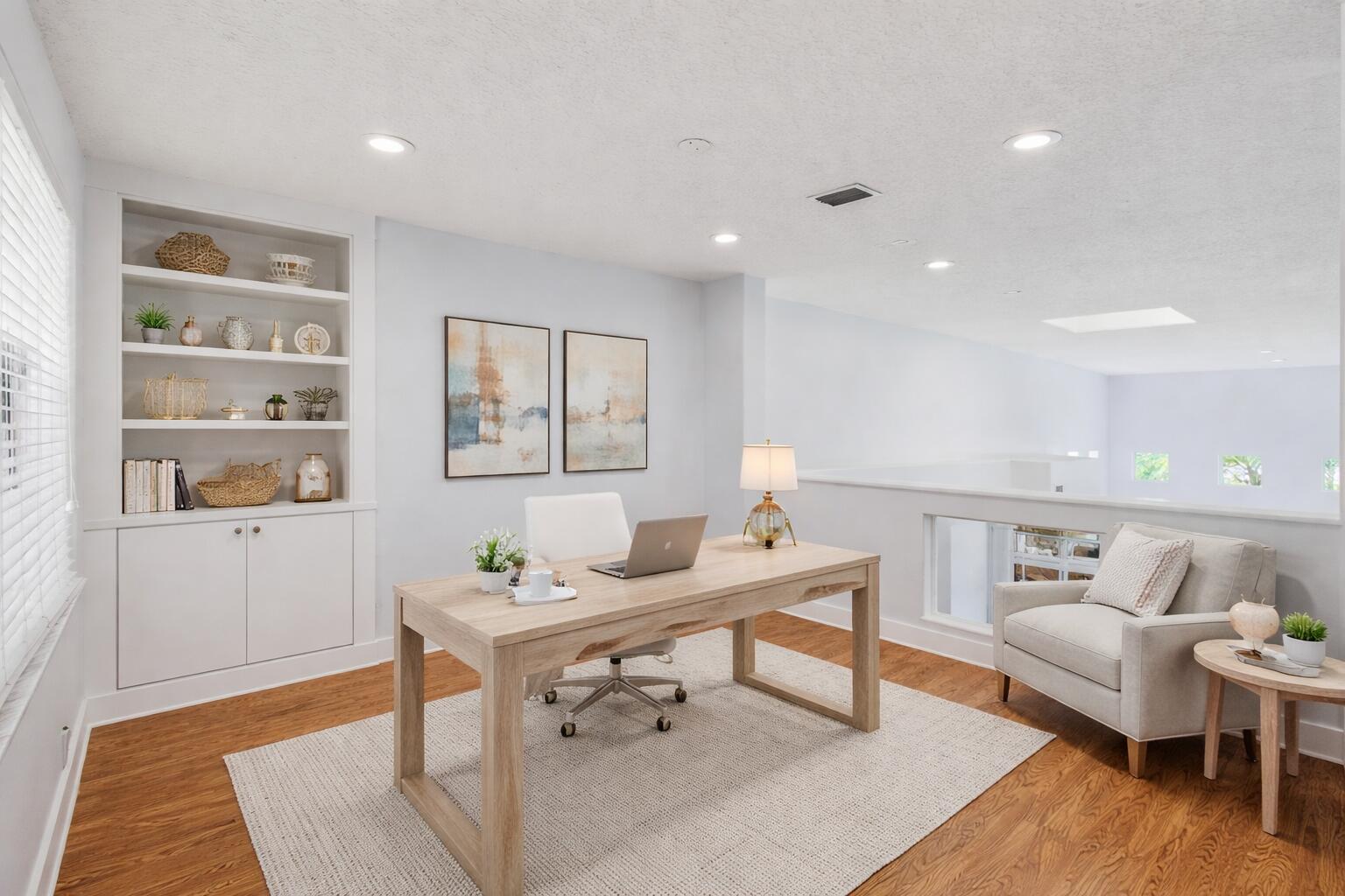 7848 Travelers Tree Drive Boca Raton, FL 33433 - Photo 33 of 60 a living room with furniture and wooden floor