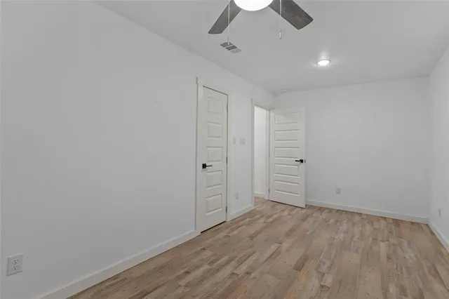wooden floor in an empty room