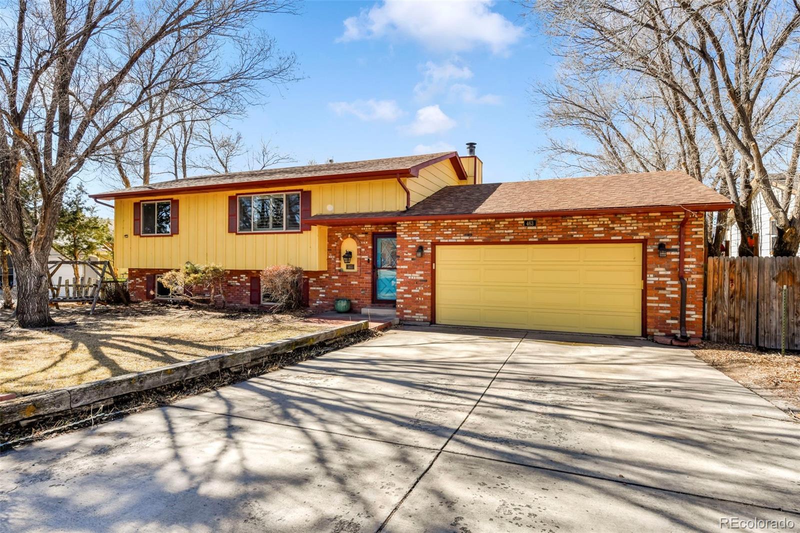 463 Washington Street Monument, CO 80132 - Photo 40 of 50 a view of a house with a snow on the road
