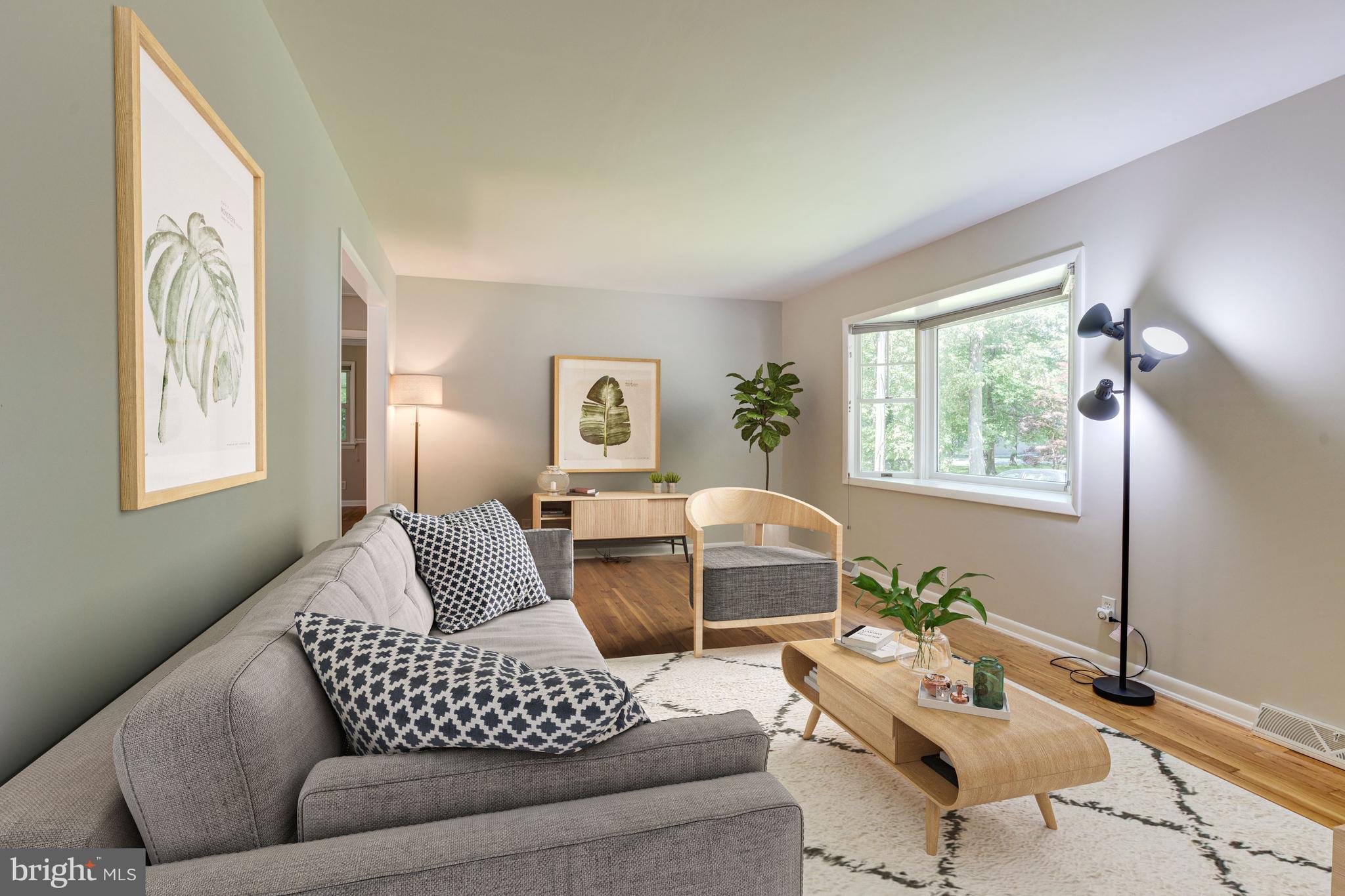 13215 Pine Road Bowie, MD 20720 - Photo 3 of 33 Living Room with Virtual Staging