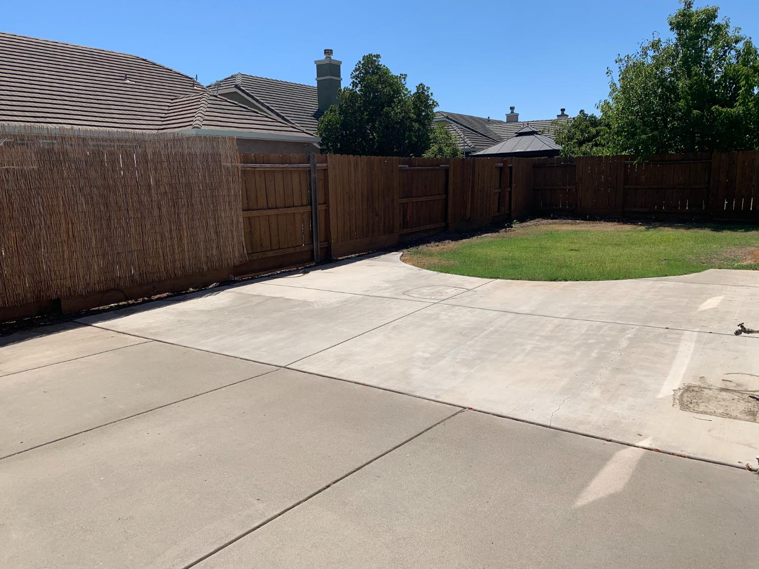 3532 Lauding Way Modesto, CA 95355 - Photo 21 of 21 a view of backyard with wooden fence
