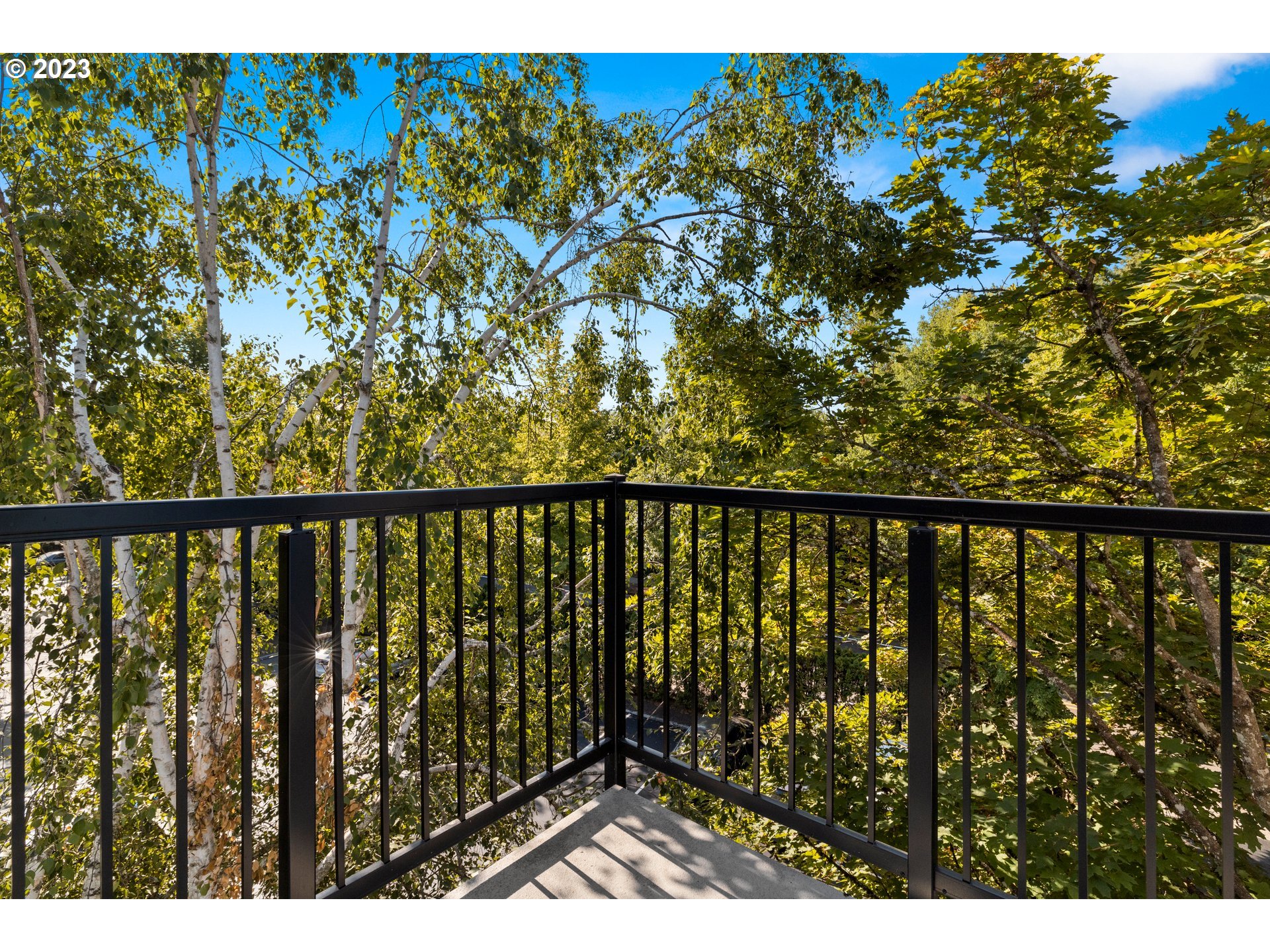 8720 Southwest Tualatin Road, Unit 321 Tualatin, OR 97062 - Photo 20 of 21 a view of balcony with wooden floor