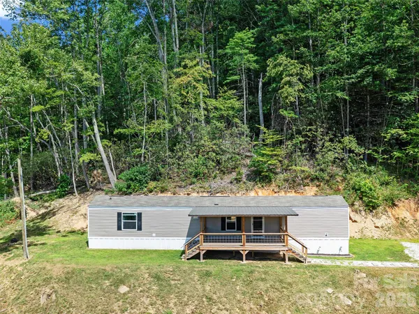 a view of a green yard