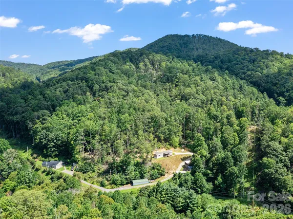a view of a house with backyard and porch