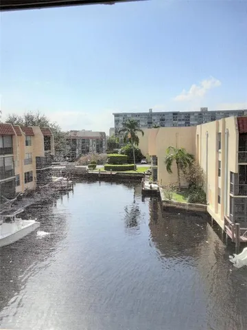 a view of a lake with outdoor space