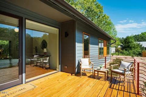 a outdoor space with a patio