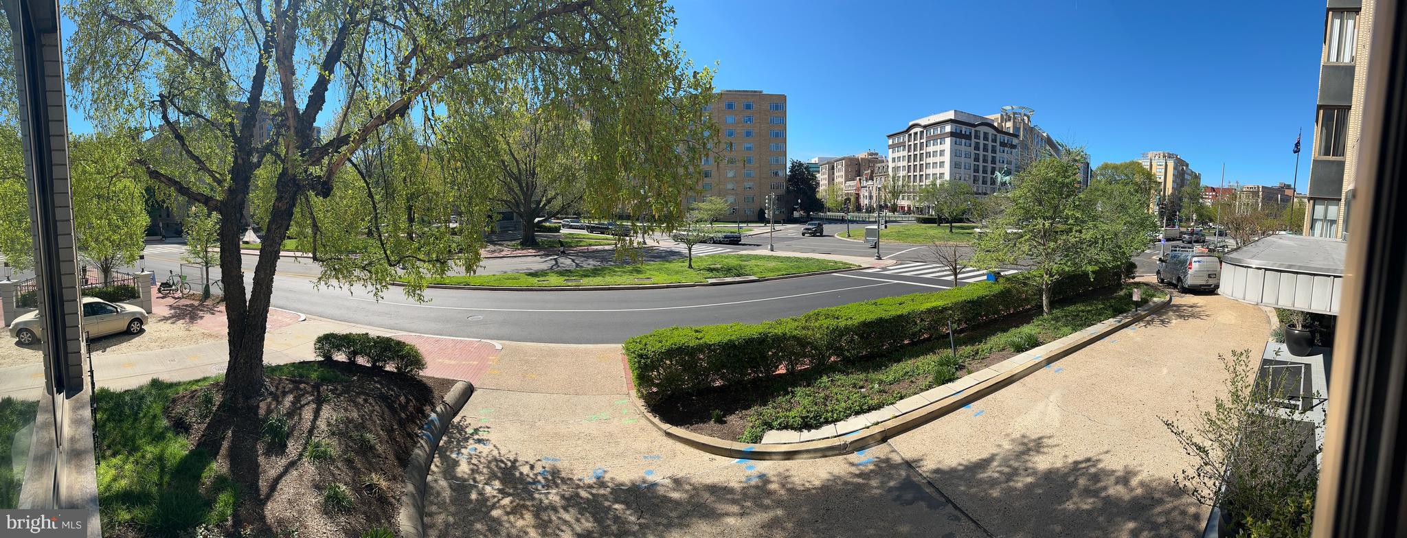 1 Scott Circle Northwest, Unit 112 Washington, DC 20036 - Photo 2 of 26 PANO FROM THE WINDOW!!